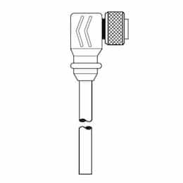 6-ft MiniSync, Single End, Female, 90 Degree, 7-Pole, 7A, 600V