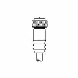 3-ft MiniSync, Single End, Male, Straight, 9-Pole, 7A, 600V