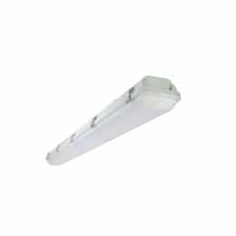 4-ft 34/38/45W Vapor Tight Fixture, 7020 lm, 120V-277V, Selectable CCT