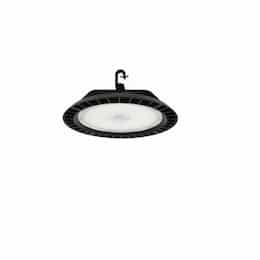 Wattage Adjustable LED UFO High Bay, 0-10V Dim, 60 Degrees, 28000 lm, 4000K, Black