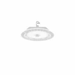 Wattage Adjustable LED UFO High Bay, 0-10V Dim, 120 Degrees, 29000 lm, 5000K, White