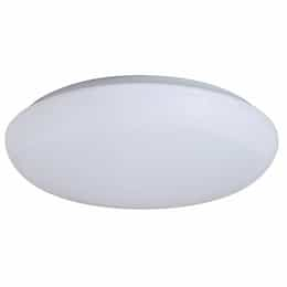 12-in 14W LED Flush Mount Ceiling Light, 980 lm, 120V-277V, 4000K