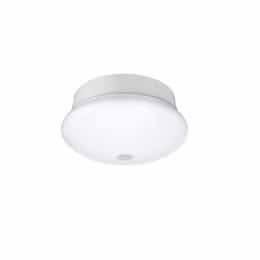 ETi Lighting 7-in 11.5W LED Spin Light w/ Motion Sensor, E26, 830 lm, 120V, 4000K, White