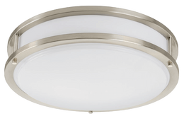 15-in 22W Decorative Orbit Flush Mount, 1600 lm,120V, 3000K-5000K