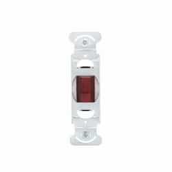 1/25W Pilot Light, #14-10 AWG, 250V, Red