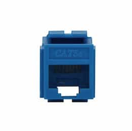 Eaton Wiring Cat 5E Modular Jack, 8-Conductor, Blue