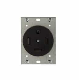 Eaton Wiring 60 Amp Power Receptacle, NEMA 14-60R, 3-Pole