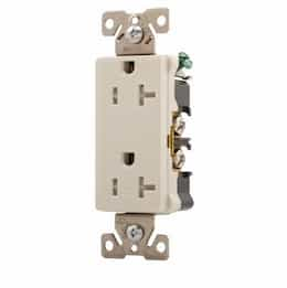 20 Amp Aspire Duplex Receptacle, Tamper Resistant, Desert Sand