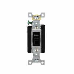 Eaton Wiring 30 Amp Manual Motor Control Switch w/ Cover Plate for Flush Mounting, 250V/AC, 10 AWG
