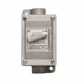 30 Amp Manual Control, Manual, 600V, Industrial, Grey