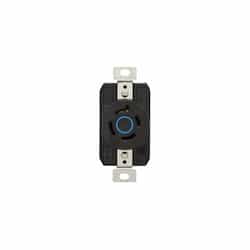 20 Amp Color Coded Receptacle, 3-Pole, 4-Wire, #14-8 AWG, 250V, Blue