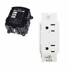 Eaton Wiring 108kA Surge Protection Device w/ TR Duplex Receptacle