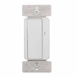 600W Decora Dimmer w/ Preset, Single Pole/3-Way, White