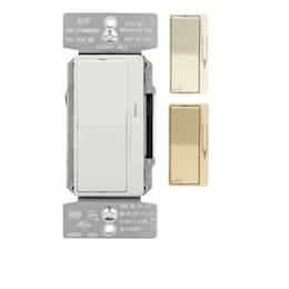 Eaton Wiring 300W Universal Dimmer, Single-Pole/3-Way, 120V, Lt.Almond/White/Ivory