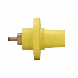 Cam-Lok J Series E1017 Threaded Stud Female Receptacle, 30 Deg Ang, 350-750 kcmil, Red