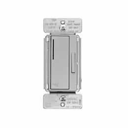 Z-Wave Plus Wireless Accessory Dimmer, Silver Granite