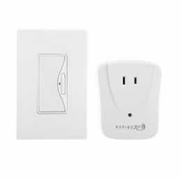 Anyplace Switch w/ Z-Wave Dimmer Module, Battery Operated, Alpine White