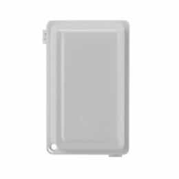 1-Gang In Use Cover, Standard, Polycarbonate, White