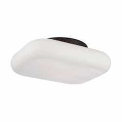 16W Ceiling Mount, 1300lm, 120V, 3000K, Satin Nickle