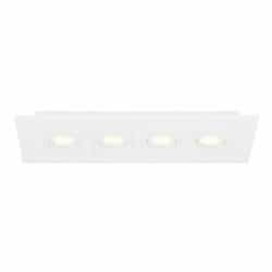 36.8W Venue 4-Light Linear Surface Mount, 120V, 2600 lm, White