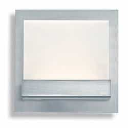 5W Square Harman Wall Sconce, 350 lm, 3000K, Nickel