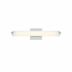 21-in 15W Zuma LED Wall Sconce, 1350 lm, 120V, 3200K, Satin Nickel