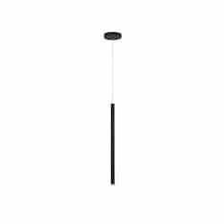 46-in 3W Navada LED Pendant Light, 250 lm, 120V, 3000K, Black