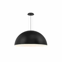 48-in 300W LED Pendant Light, 5625 lm, 120V, 3000K, Black/White