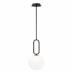 10-in 60W Prospect Pendant Light, 800 lm, 120V, 3000K, Black