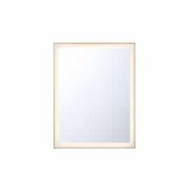Eurofase 36-in 55W LED Mirror, Dim, 3200 lm, 120V, CCT Select, Gold