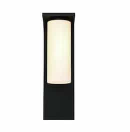 15-in 60W Outdoor Lantern, 1-Light, 120V, Satin Black