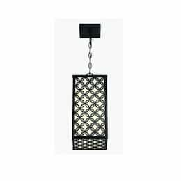 17-in 37W LED Pendant, 1100 lm, 120V, 3000K, Black