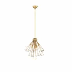 20-in 280W Dendelio Pendant, 7-Light, E12, 120V, Gold