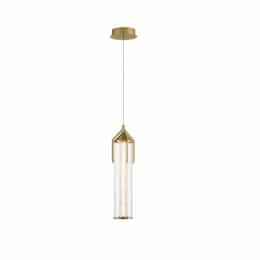 20-in 18W Espada LED Pendant, 1064 lm, 120V, 3000K, Gold