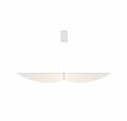 59-in 100W Seraph LED Chandelier, 2059 lm, 120V, 3000K, White