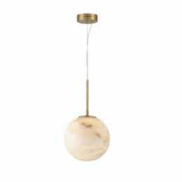 12-in 15W Kepler LED Pendant, 1105 lm, 120V, 3000K, Gold