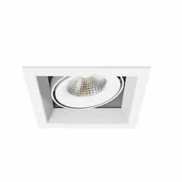 7-in 26W LED Recessed Downlight, Flood, Dim, 120V, 2500 lm, 4000K, WH