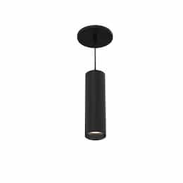 8-in 13W Whiskey Pendant Light, S, Wide, 120V-277V, 35K, BLK/BLK, SP