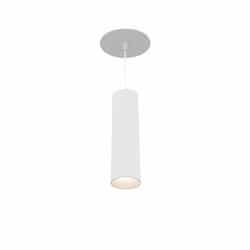 8-in 13W Whiskey Pendant Light, S, Medium, 120V-277V, 30K, WHT/GLD, HC