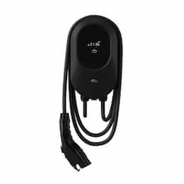 48A EV Charger, NEMA Cable, 208V-240V, Black