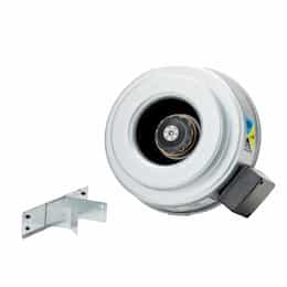 10-in 133W ACS Metal Inline Centrifugal Fan, 120V, 519 CFM, 3082 RPM