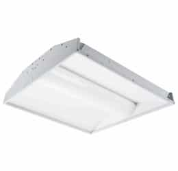 30W 2X2 LED Troffer w/Center Basket, Dimmable, 3500K, 3000 Lumens