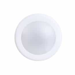 GlobaLux 4-in 11W LED Disk Light, Dimmable, 650 lm, 120V, Selectable CCT, WHT