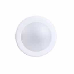 GlobaLux 6-in 15W LED Disk Light, Dimmable, 1100 lm, 120V, 4000K, White