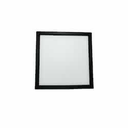 10W 5" Square Edge Lit LED Disk, Dimmable, 3000K, White