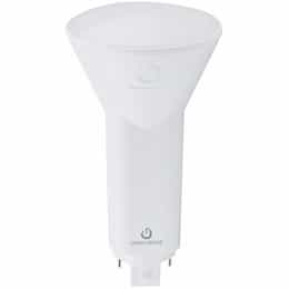 6.5W Vertical LED PL Bulb, 600 lm, Hybrid, 3000K