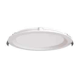 8-in 18W LED MultiFit Downlight, Flat, Dim, 120V-277V, CCT Select