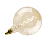 4.5W LED DECO Lamp, E26, Dimmable, 300 lm, 120V, 2000K, Amber