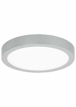 9-in 20W Round LED Recessed Downlight, Dimmable, 1250 lm, 120V, 4000K, White