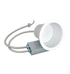 48W 9.5-in Commercial LED Downlight, Dimmable, 3400 lm, 3500K